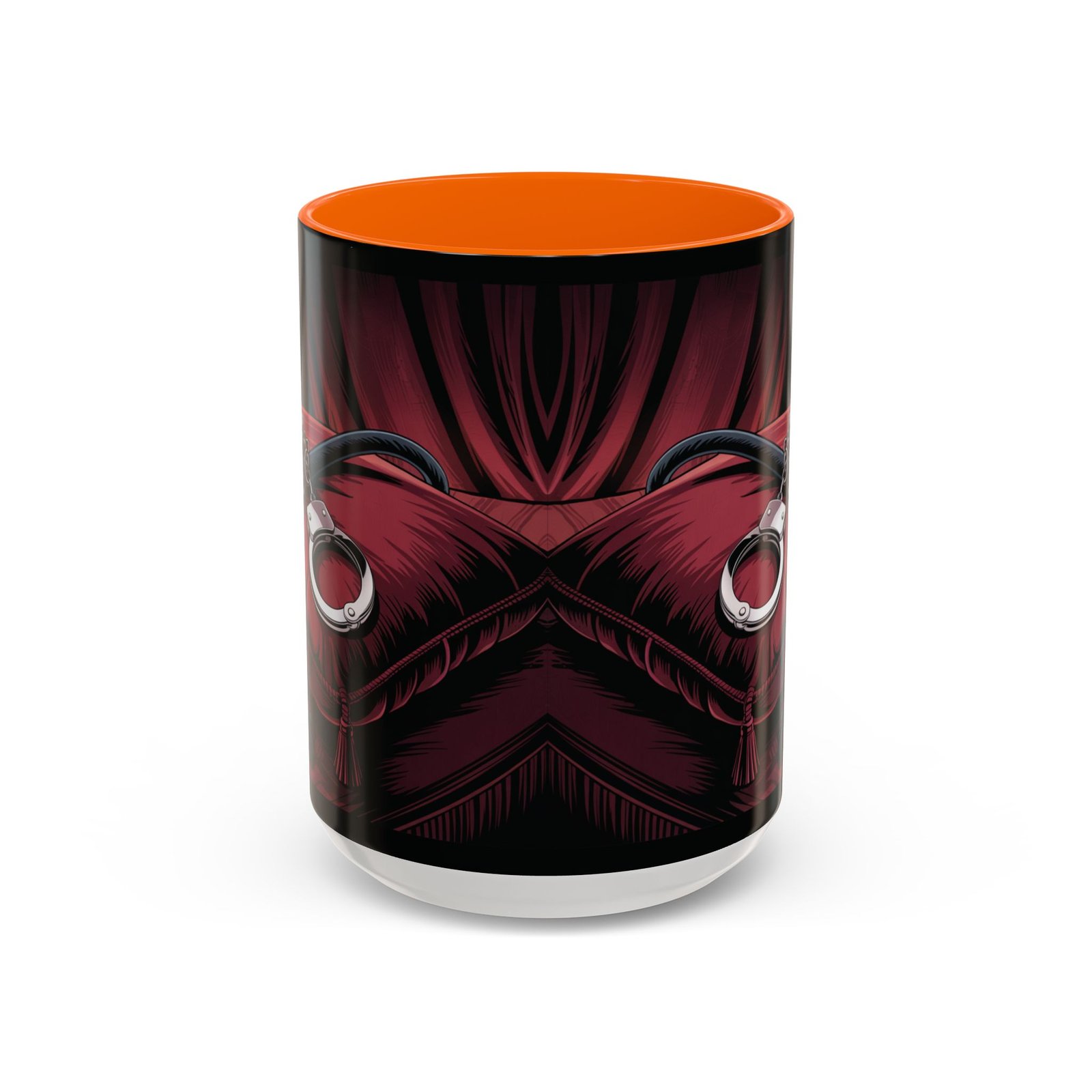 Seductive Handcuff Accent - Candles and a Whip - Bondage Theme - Choice of Colors - Coffee Mug - 11 & 15oz - Image 53
