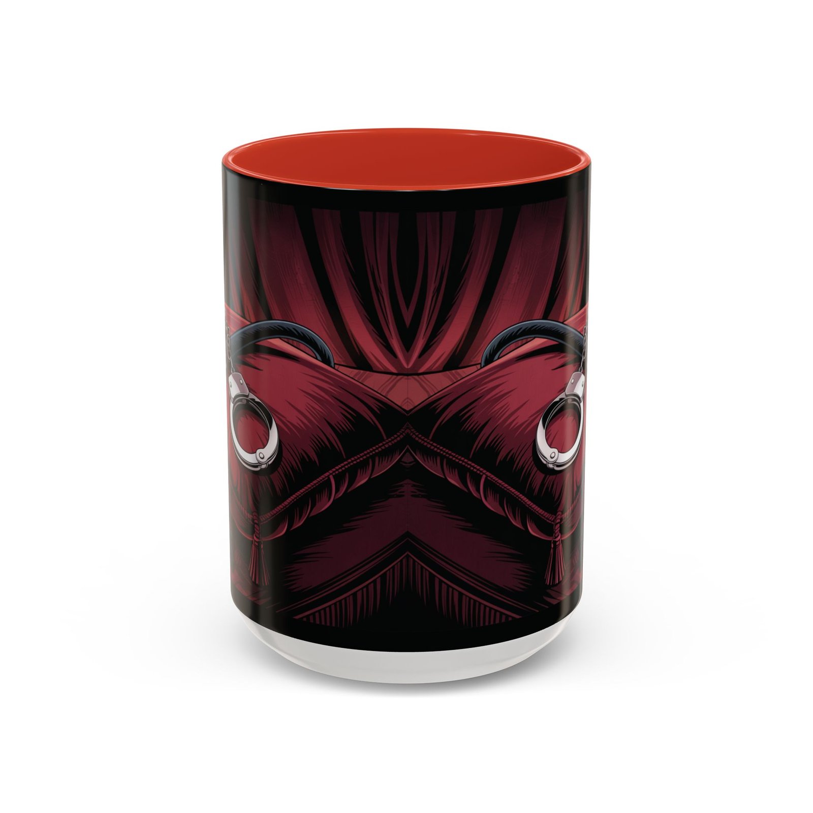 Seductive Handcuff Accent - Candles and a Whip - Bondage Theme - Choice of Colors - Coffee Mug - 11 & 15oz - Image 32