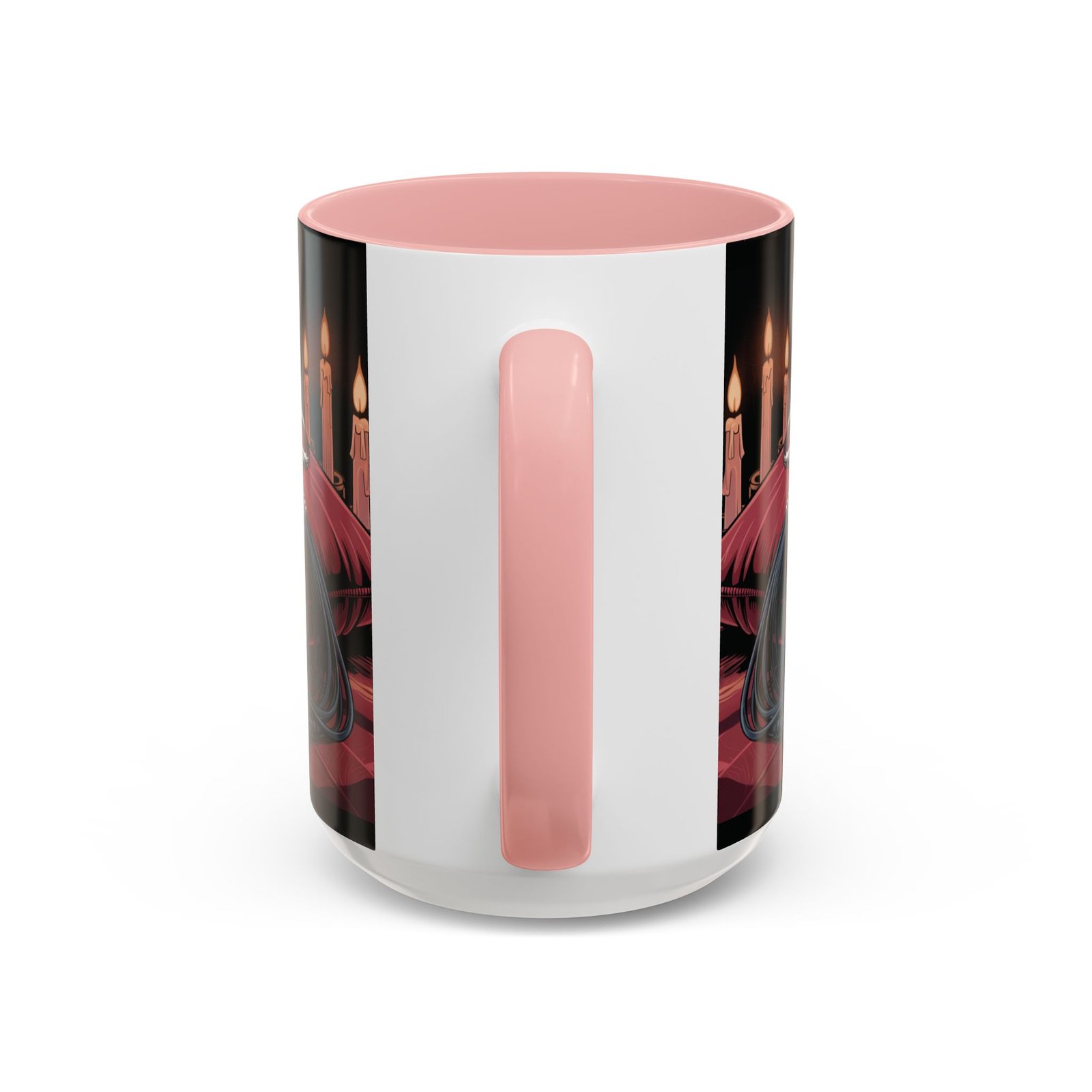 Seductive Handcuff Accent - Candles and a Whip - Bondage Theme - Choice of Colors - Coffee Mug - 11 & 15oz - Image 31