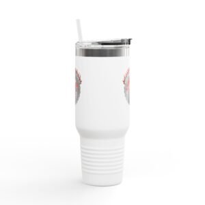 Stylish Insulated Travel Mug - 40oz - Ride Me Like You Mean It - Motorcycle - Biker Design - Adult Innuendo