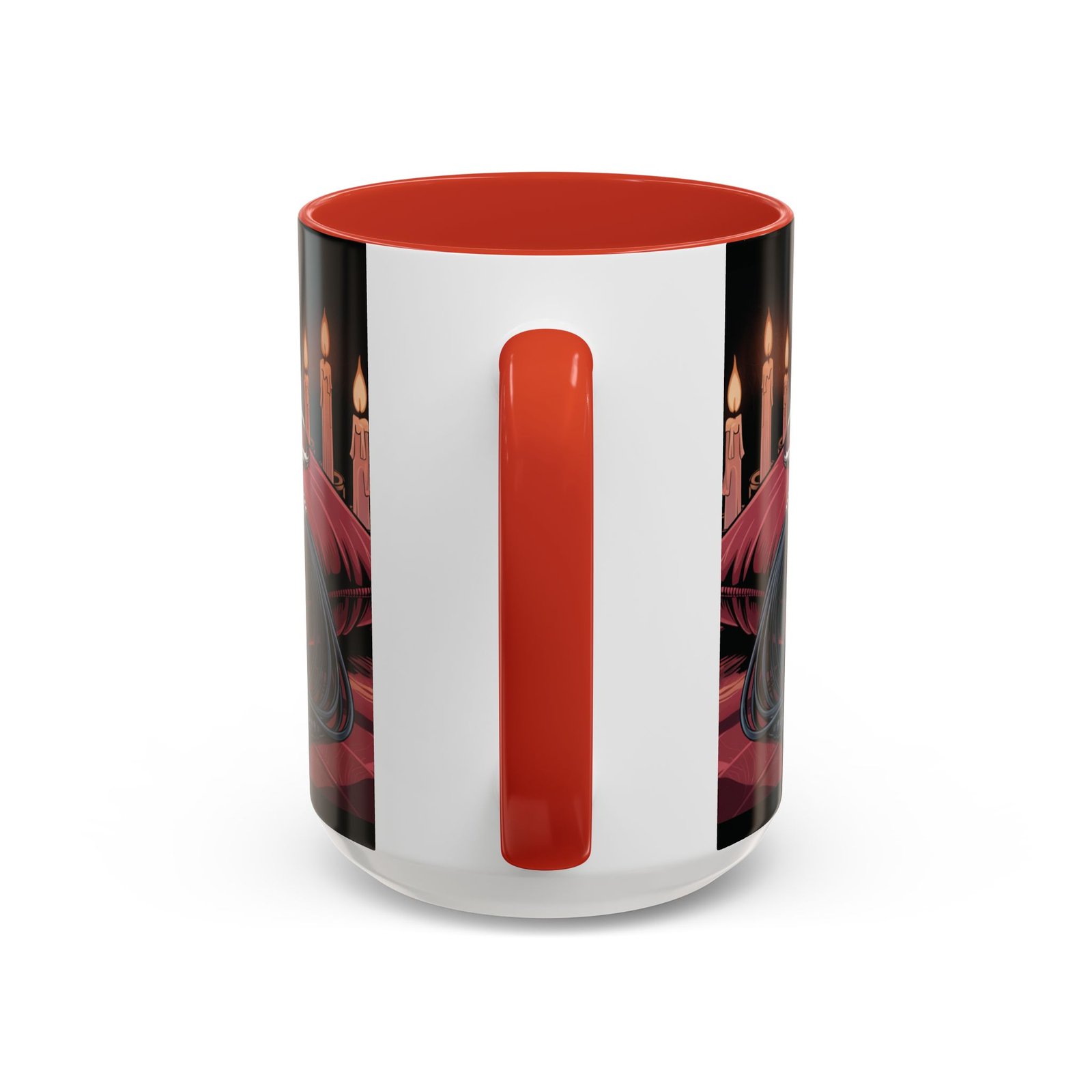 Seductive Handcuff Accent - Candles and a Whip - Bondage Theme - Choice of Colors - Coffee Mug - 11 & 15oz - Image 35