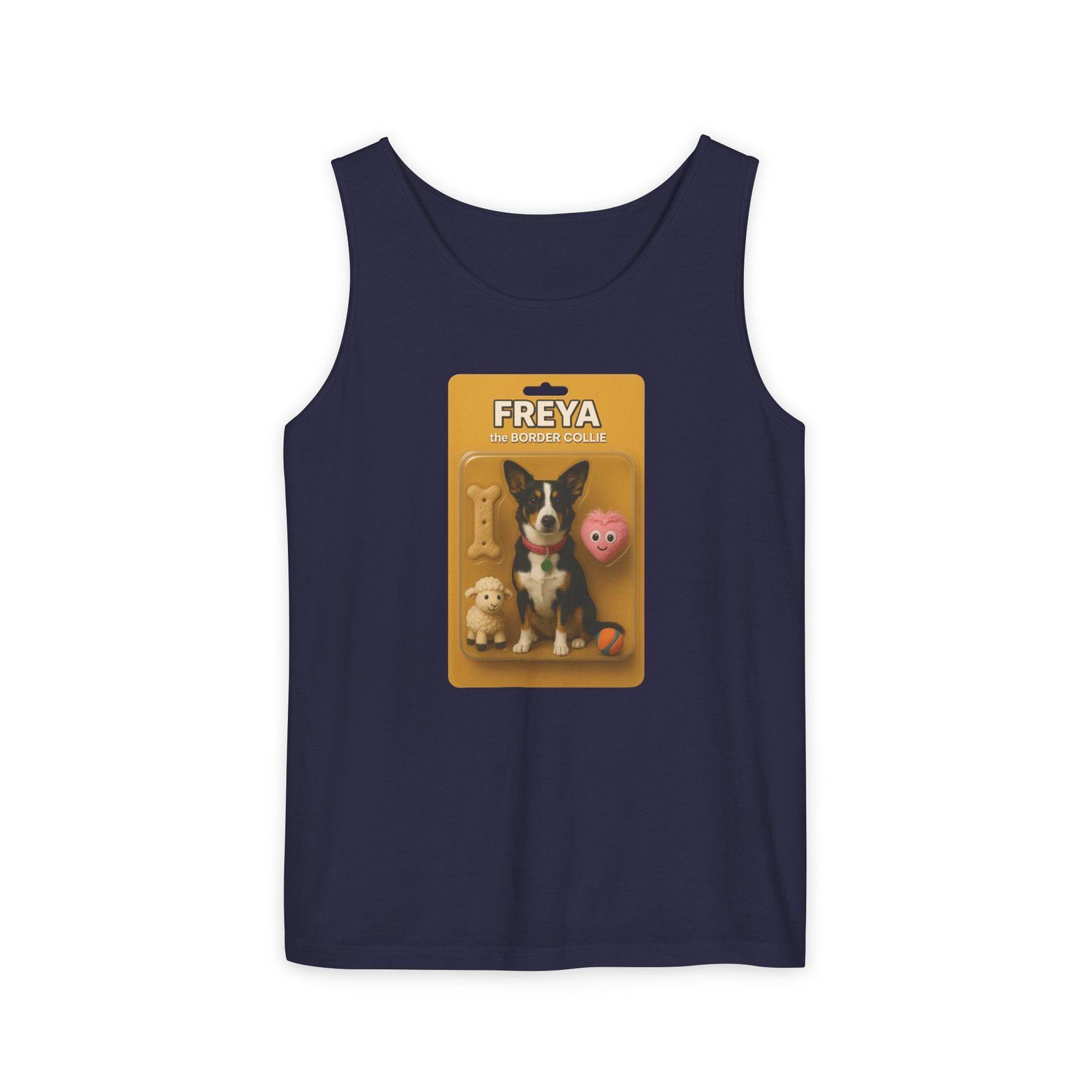 Action Figure Set Tank Top- Freya the Border Collie - Customized With Your Dog or Pet - Image 9