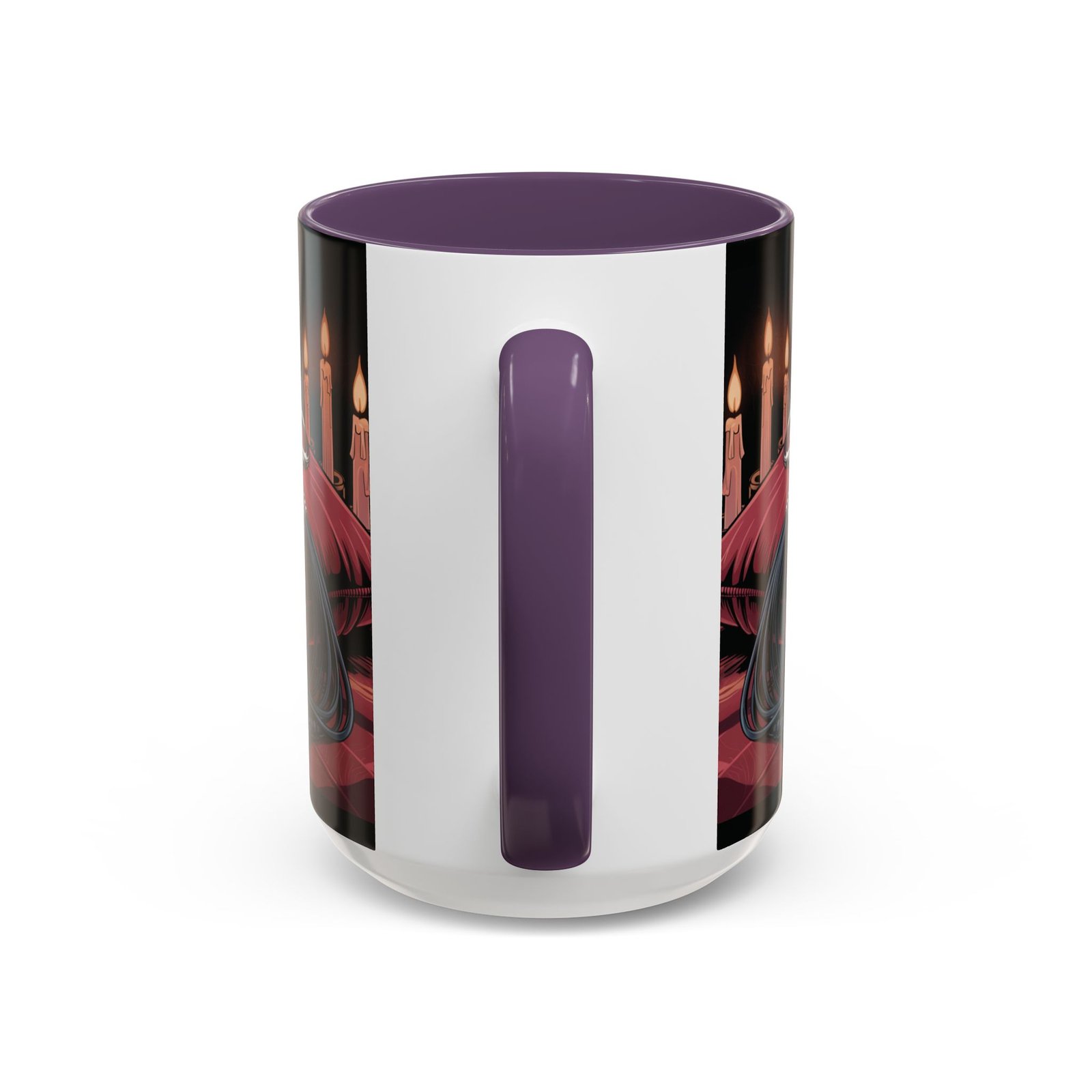 Seductive Handcuff Accent - Candles and a Whip - Bondage Theme - Choice of Colors - Coffee Mug - 11 & 15oz - Image 60