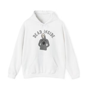 Dead Inside Skeleton Hooded Sweatshirt - Hoodie