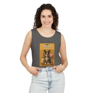 Action Figure Set Tank Top- Freya the Border Collie - Customized With Your Dog or Pet