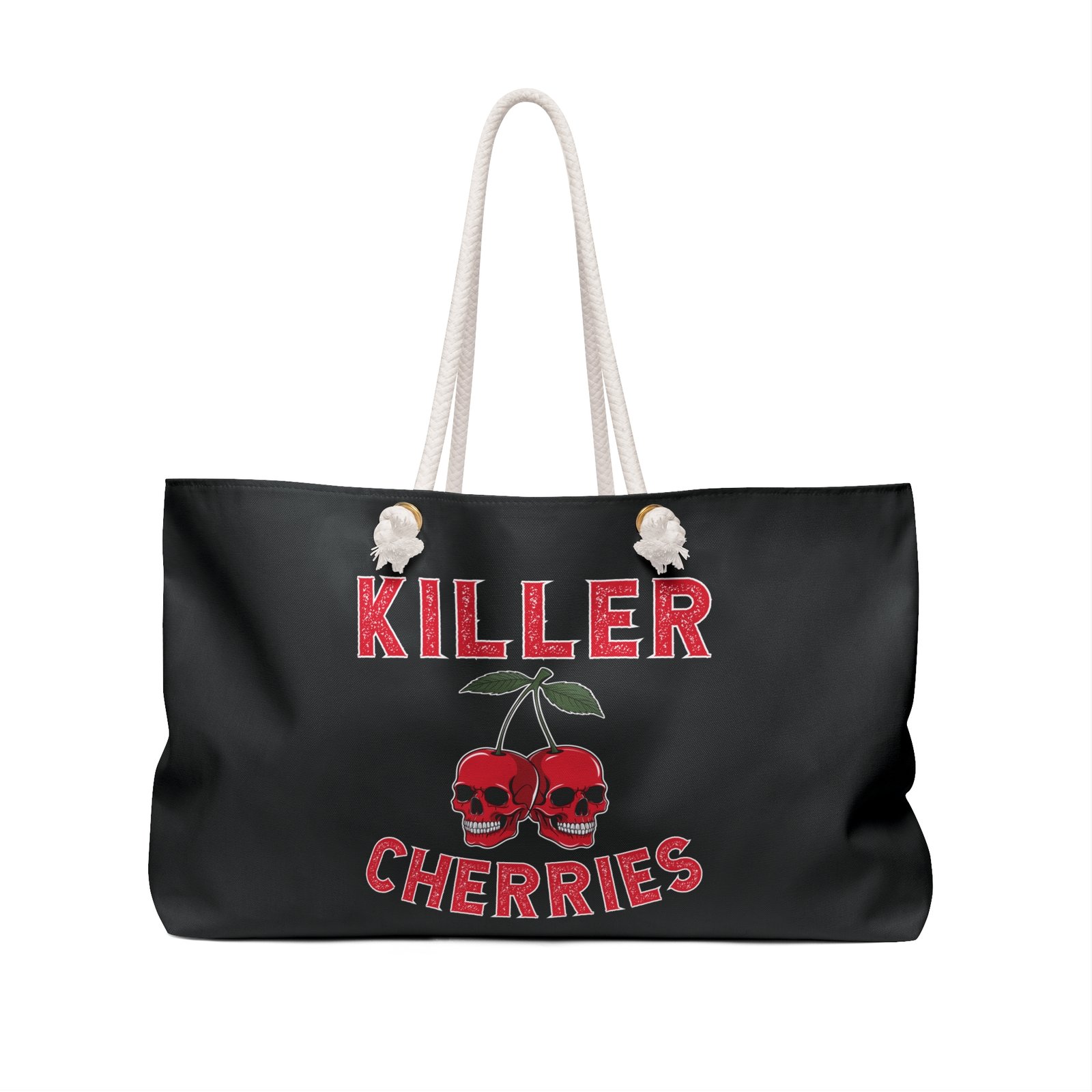 Killer Cherry Skulls - Killer Cherries - Multi Color - Weekender Bag - Tote - Image 2