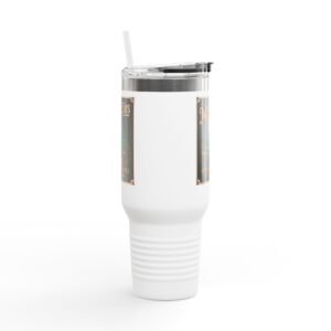 Stylish Insulated Travel Mug - 40oz - Motorcycles Because Punching People is Frowned Upon - Biker Design - Choice of Colors
