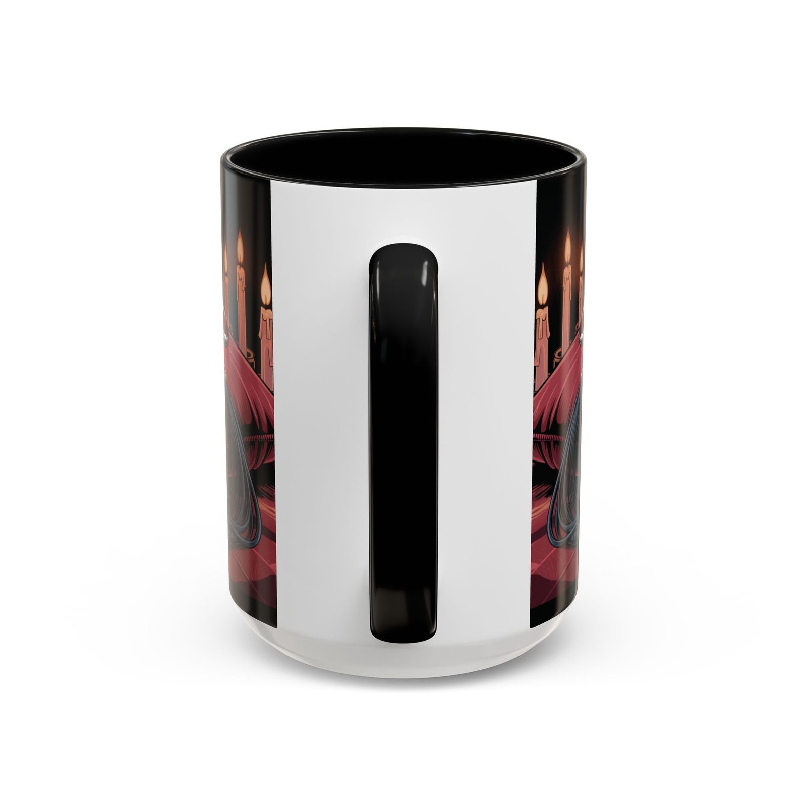 Seductive Handcuff Accent - Candles and a Whip - Bondage Theme - Choice of Colors - Coffee Mug - 11 & 15oz - Image 24
