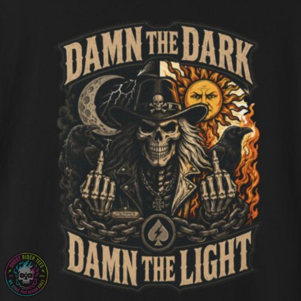 Ghost Rider Tees design
