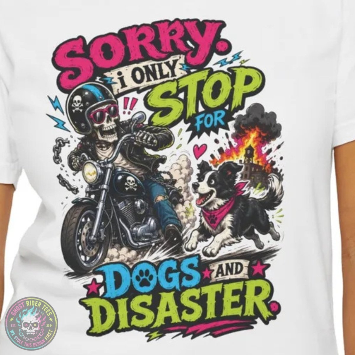 Ghost Rider Tees design